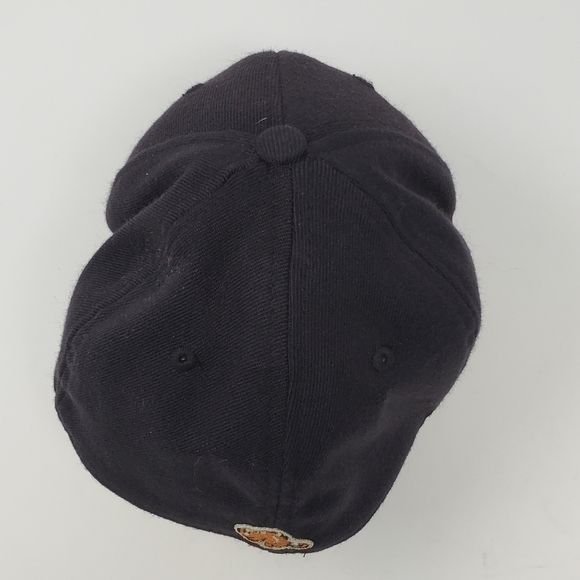 ROOTS CANADA BLACK BASEBALL HAT CAP WOOL BLEND FITTED MEN SMALL MEDIUM - Picture 6 of 13
